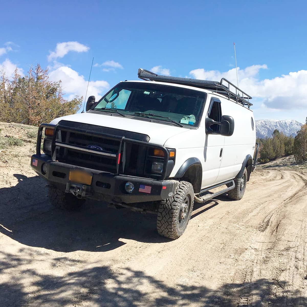 Ford E350 Econoline QUADVAN Conversion Off-road Camper Build