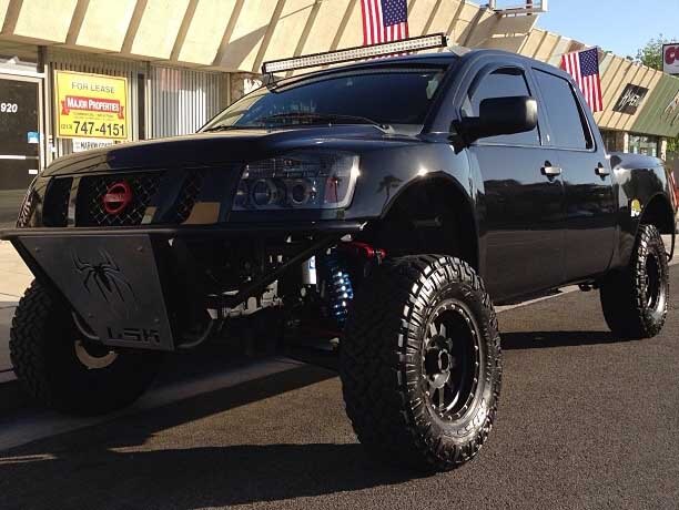 Nissan Titan prerunner perfect base for a desert truck