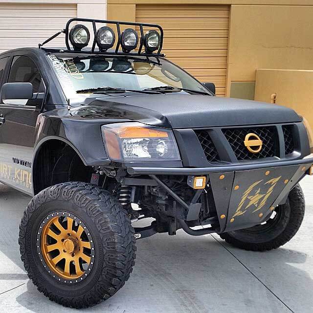 Nissan Titan prerunner perfect base for a desert truck