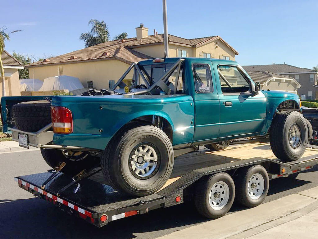 One of the best examples of Ford Ranger luxury prerunners with LS swap and other extensive mods by David Hart