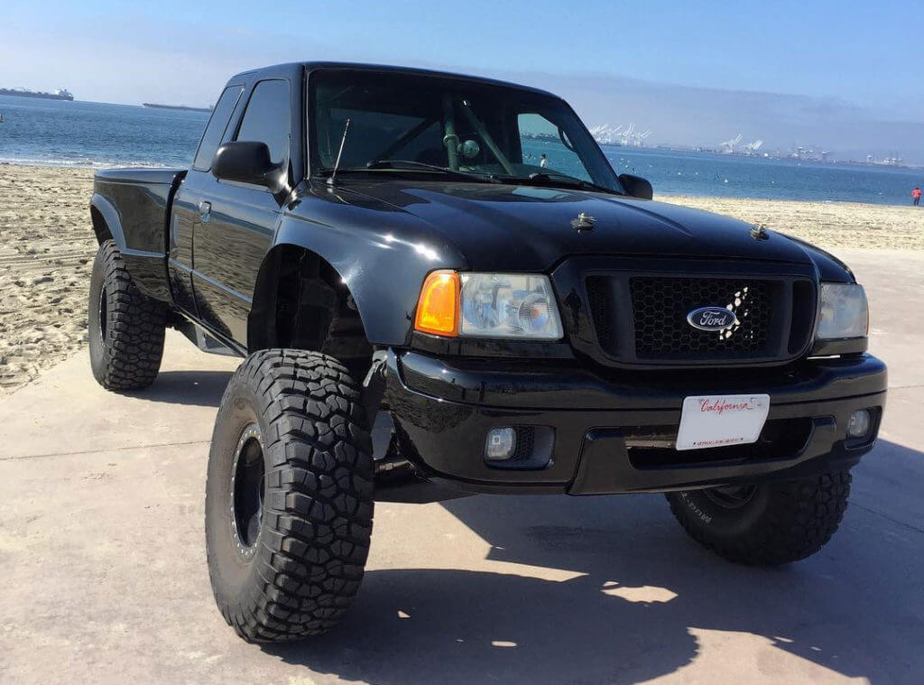 ford ranger prerunner fenders bulge 4"