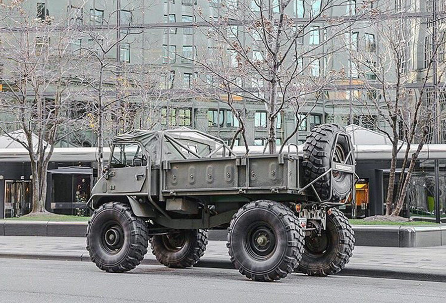 German military vehicle Unimog 404