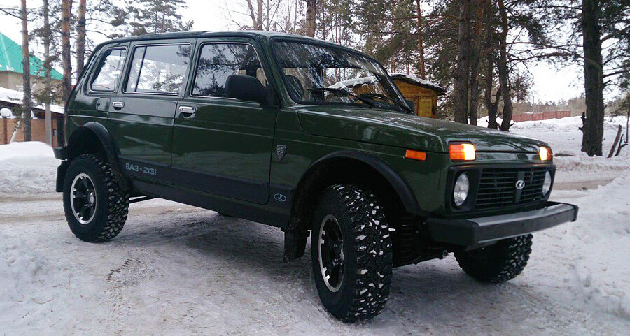 Picture gallery: Lada Niva 4×4 - Russian old school off-road