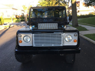Land rover defender 90 silver grille OEM