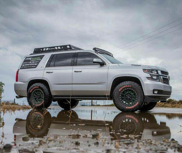 Chevy Tahoe prerunner lift kit