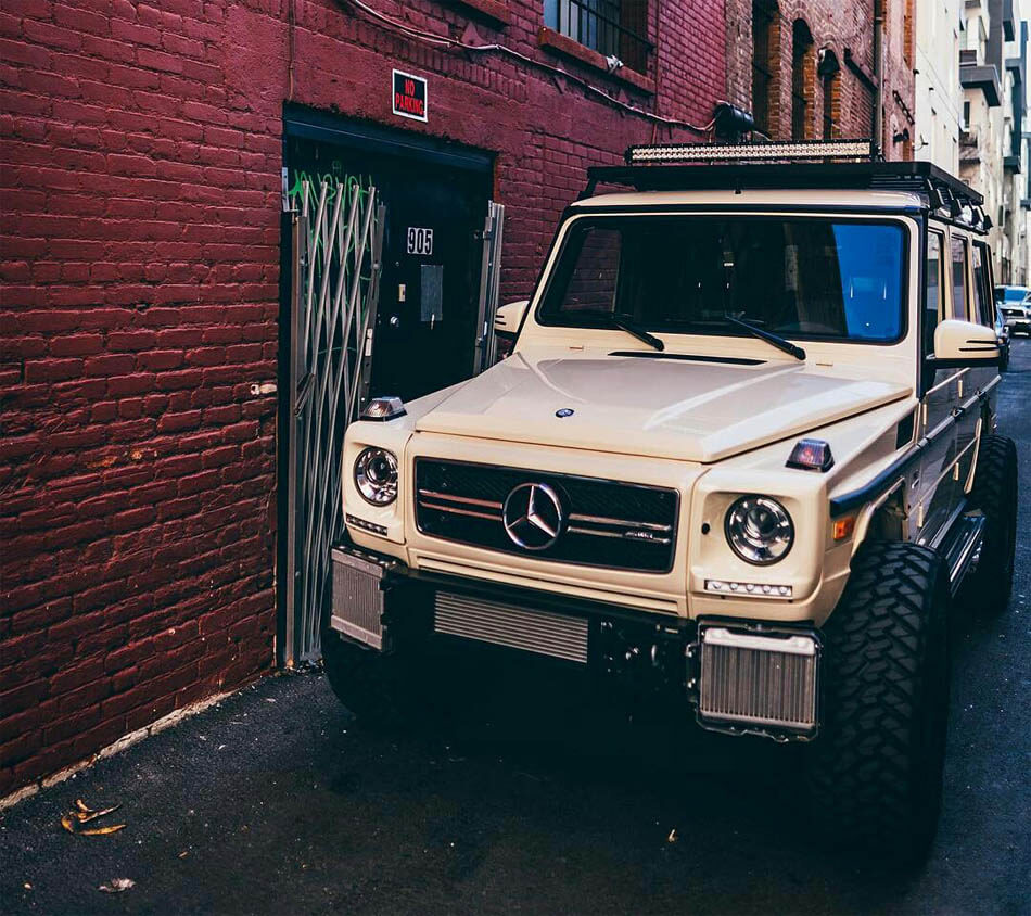 Mercedes gwagen offroad modifications