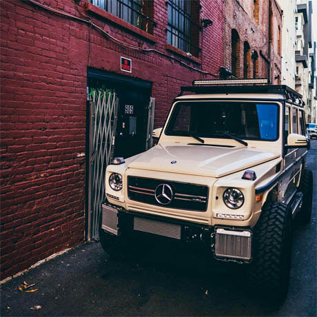 Mercedes g-class lifted
