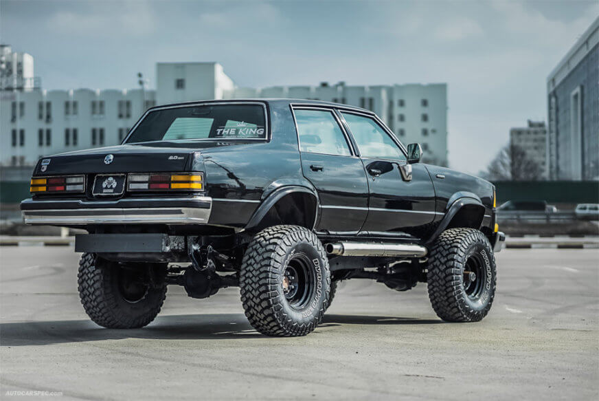 Lifted Chevy Malibu Off Road Build on Blazer K5 Chassis with 33