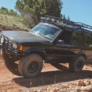 1994 Land Rover Discovery lifted 35 inch tires