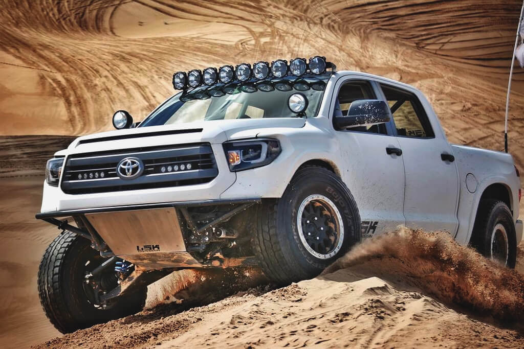 2014 Toyota Tundra Prerunner with LSK Race Kit performance suspension