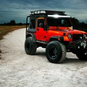 Jeep Wrangler TJ With Rotiform Six Offroad Rims