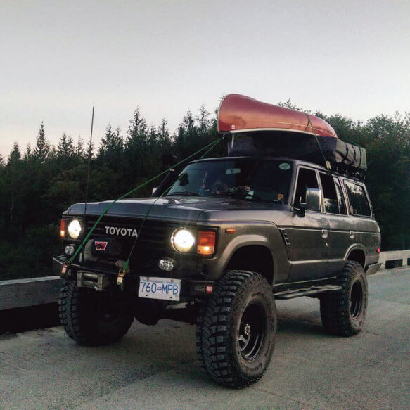 Lifted BJ60 Land Cruiser by a True Outdoorsman from Canada