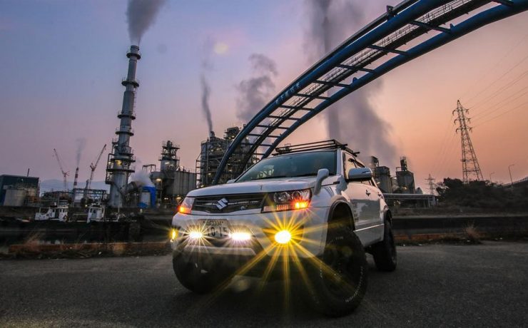Lifted Suzuki Grand Vitara Offroad