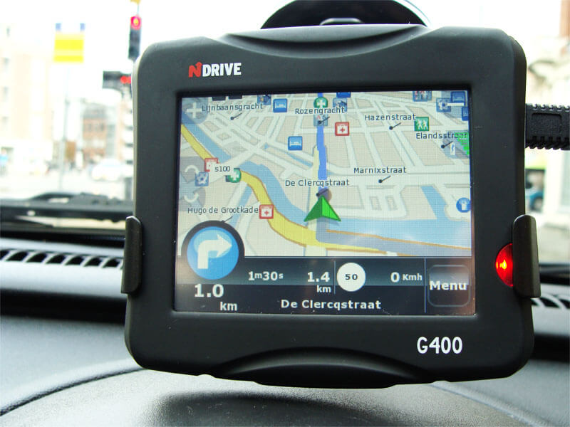 Dash mount GPS navigation unit for Offroad vehicles