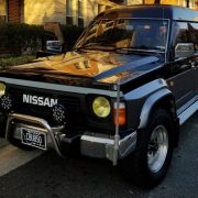Nissan Patrol Y60 with high roof in USA