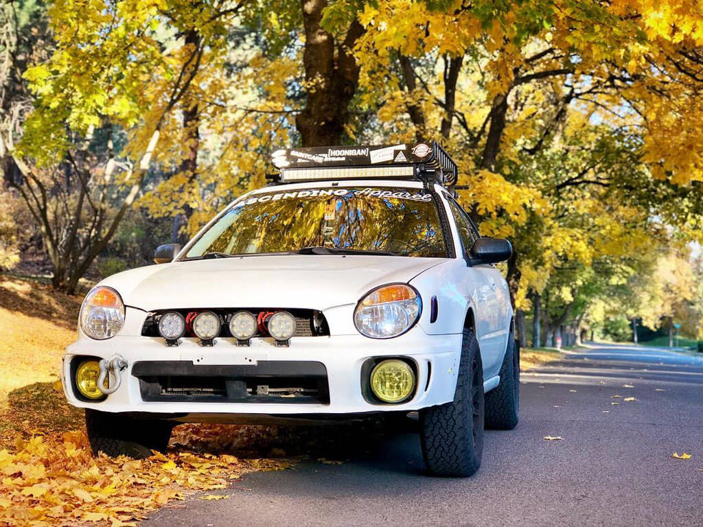 subaru impreza hatchback lifted