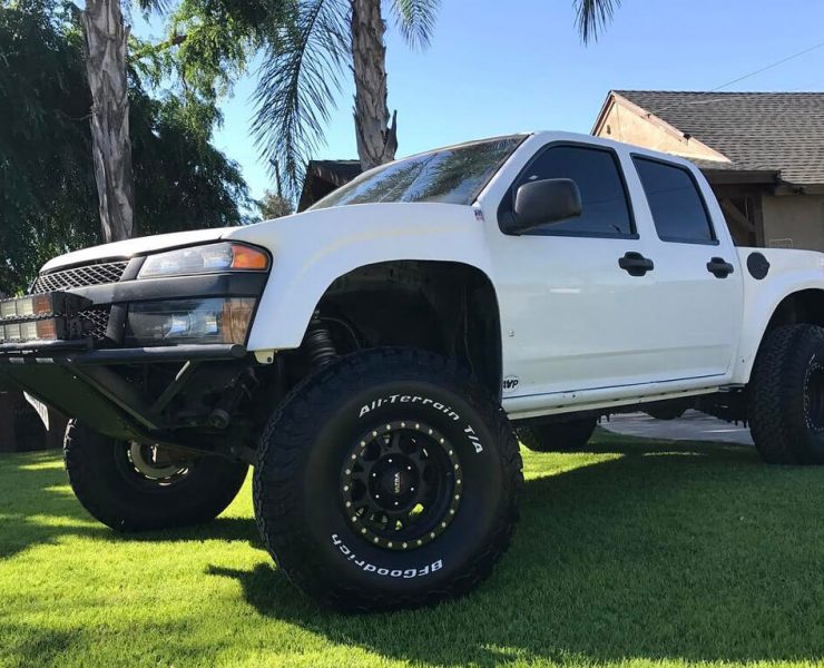 Chevy Colorado prerunner with CWF offroad bumper