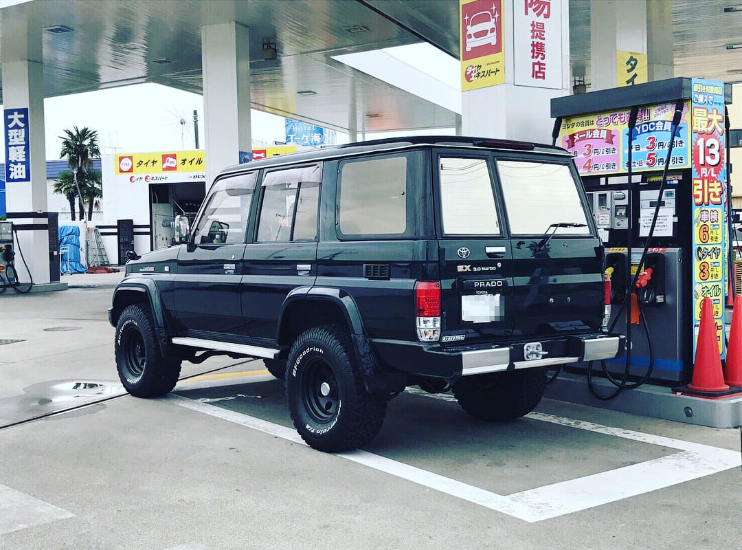 Old Toyota Prado - JDM Land Cruiser 78 With Off-Road Mods