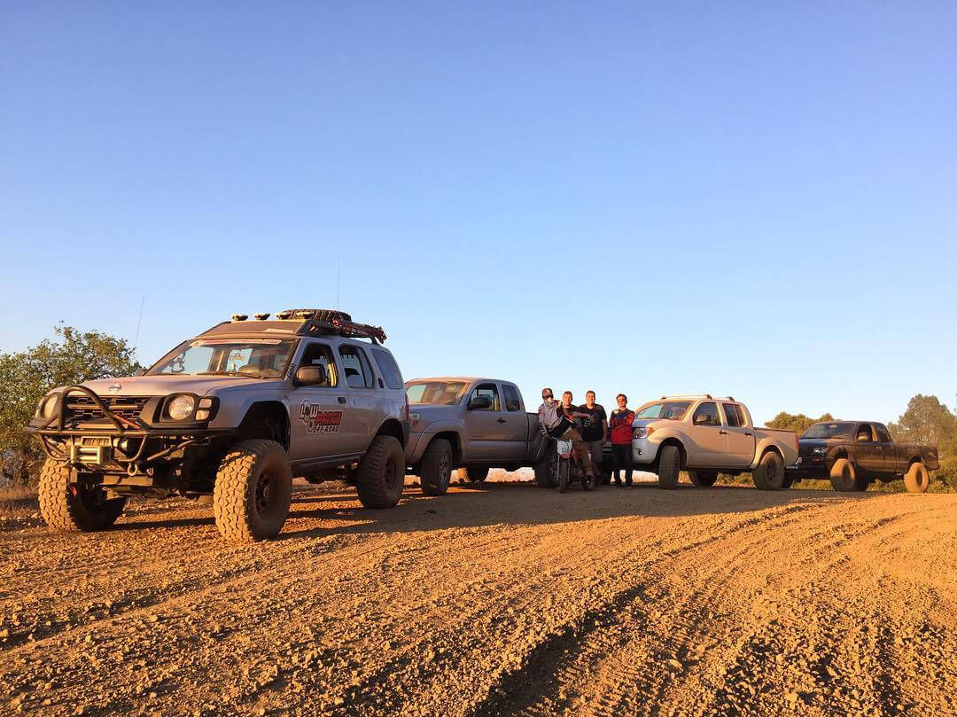 Off-road community rideout