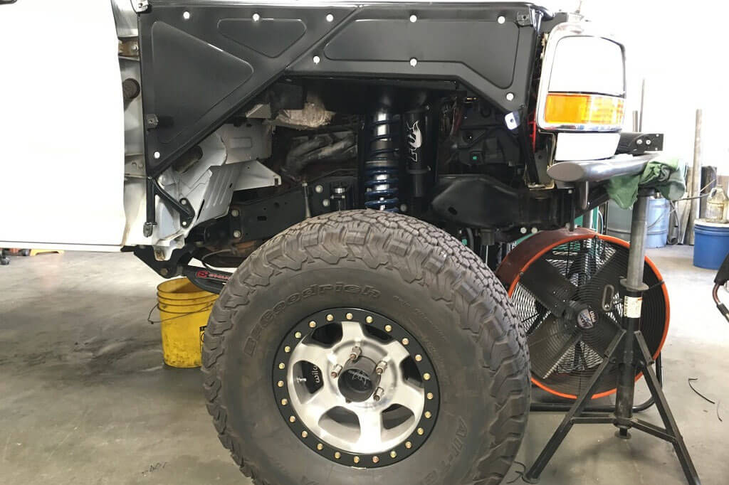 Ford F150 Long travel suspension
