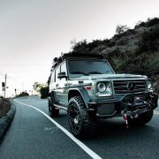 Mercedes G Class w463 with off-road mods