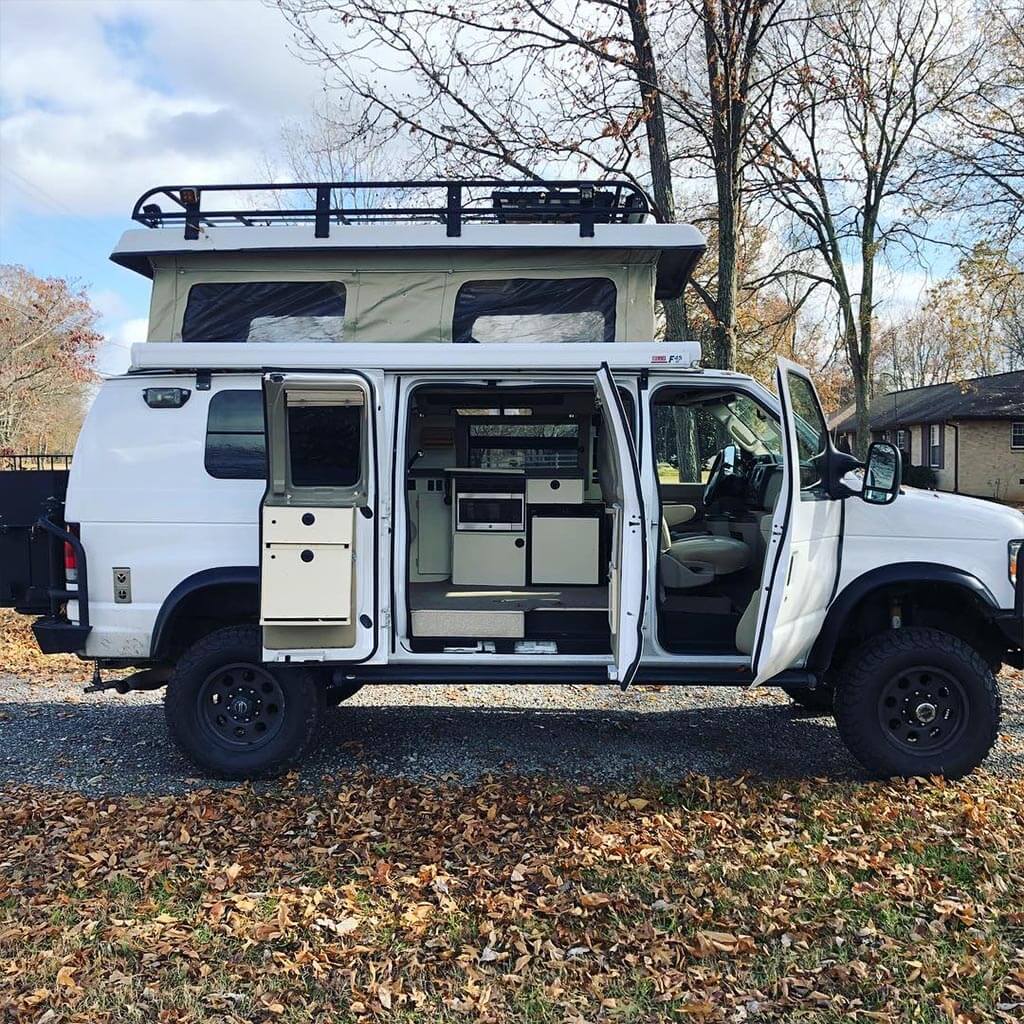 Overland van for sale Ford E350 powerstroke