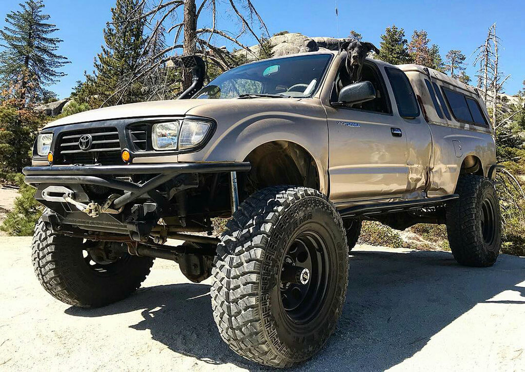 Lifted toyota Tacoma Rock Crawler on 37 inch tires for sale
