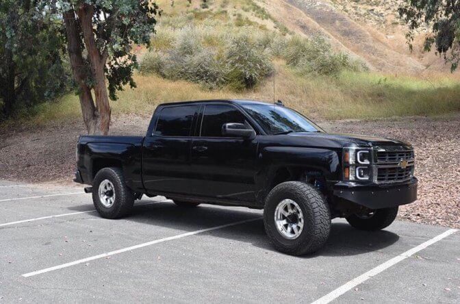 2015 Chevy Silverado Prerunner For Sale with Mozzulla 4x4 MT Kit