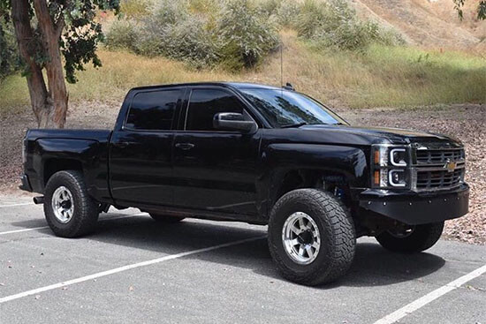 2015 Chevy Silverado Prerunner For Sale with Mozzulla 4x4 MT Kit