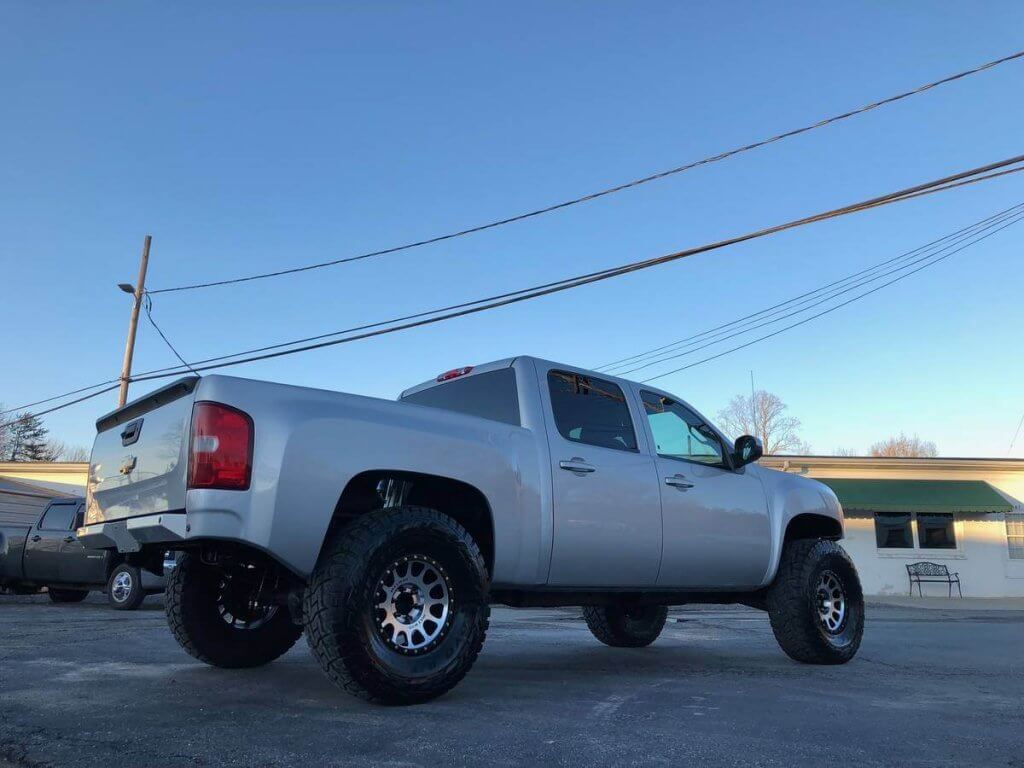 Chevy silverado luxury prerunner with mazzulla suspension