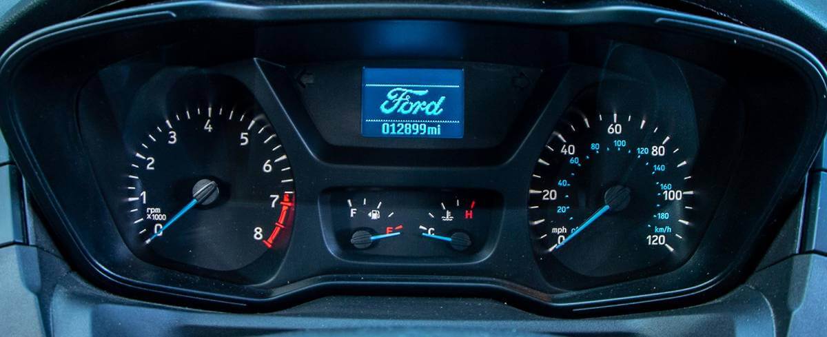 Ford Transit Van Dash gauges
