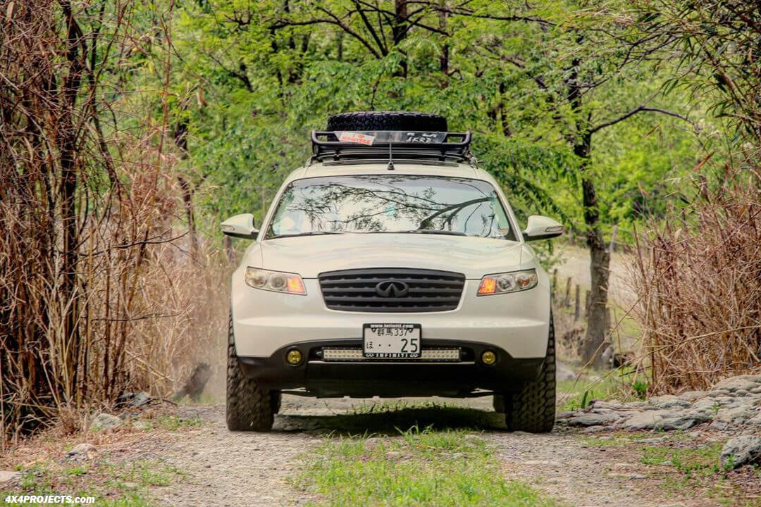 Infiniti QX70 overland mods