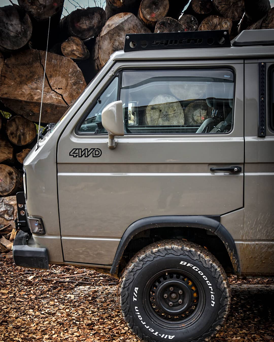 lifted off road van