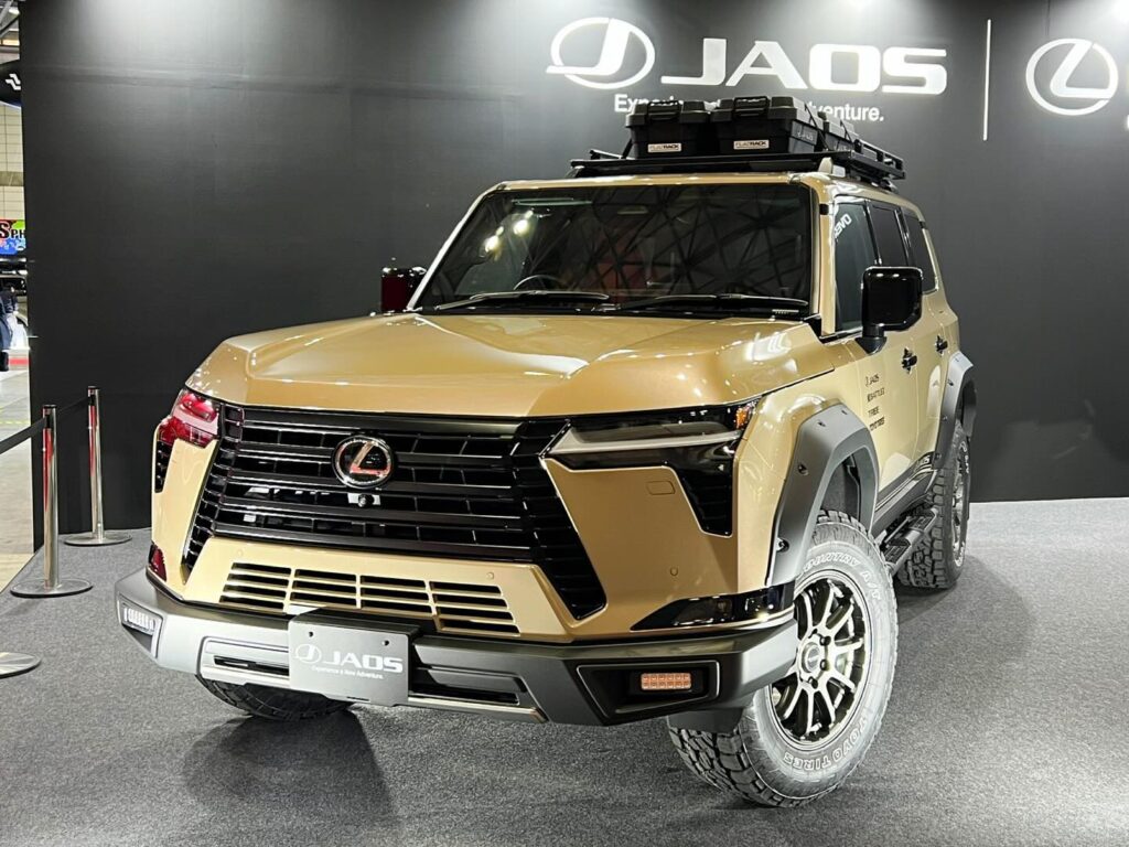 First-ever modified new Lexus GX550 off-road build by Jaos Corporation.