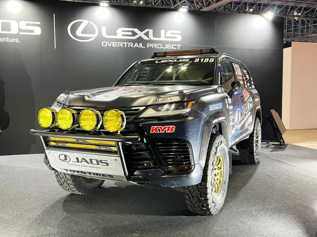 Lifted Lexus LX600 off road build from Baja 1000 offroad racing competitions