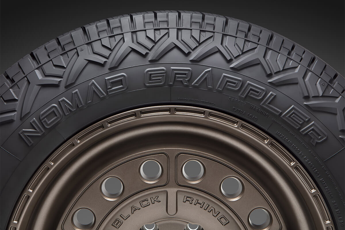 Nitto all terrain tires for crossovers side wall