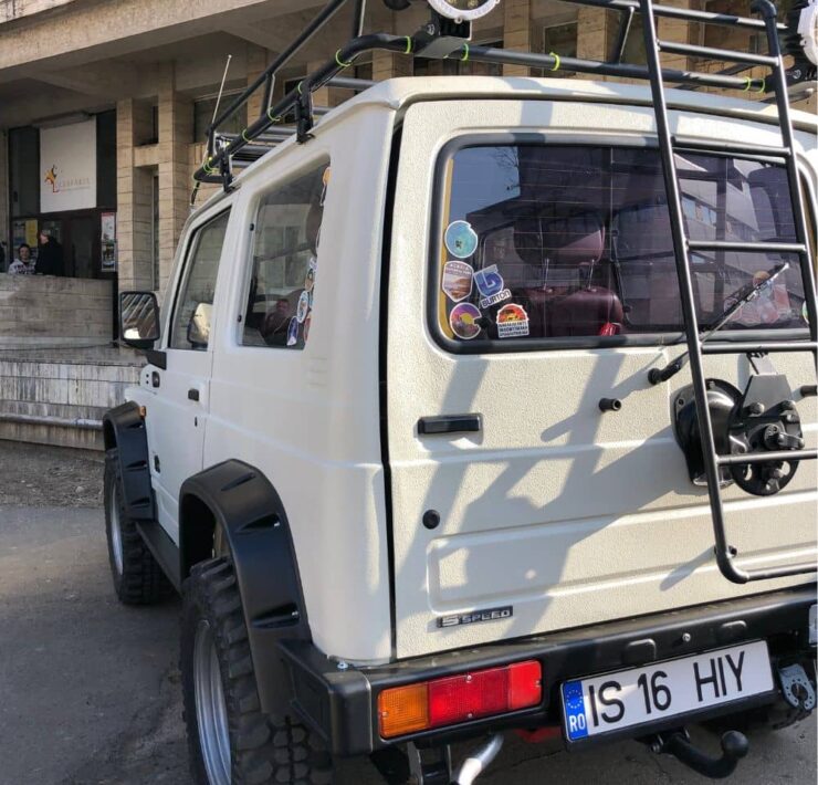 Suzuki Jimny Off-road Vehicle in Eastern Europe