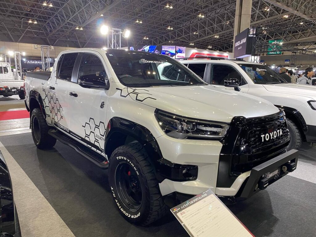 Toyota Hilux with Greddy exhaust