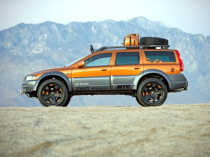 Lifted Volvo XC70 Cross Country With Off road Enhancements from the ...