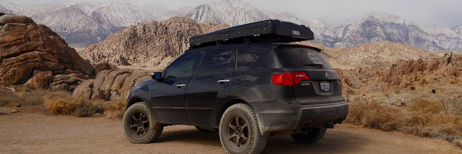 Acura off road builds and overland projects