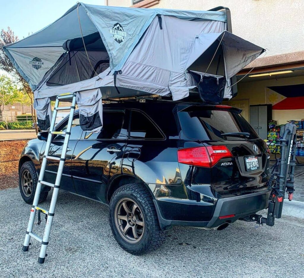 Lifted Acura MDX on 33” Off road Wheels & Overland Style Mods ...