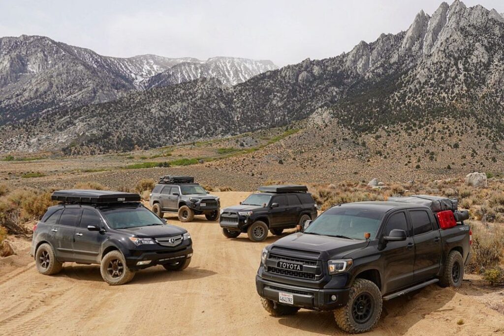 Lifted Acura MDX on 33” Off road Wheels & Overland Style Mods