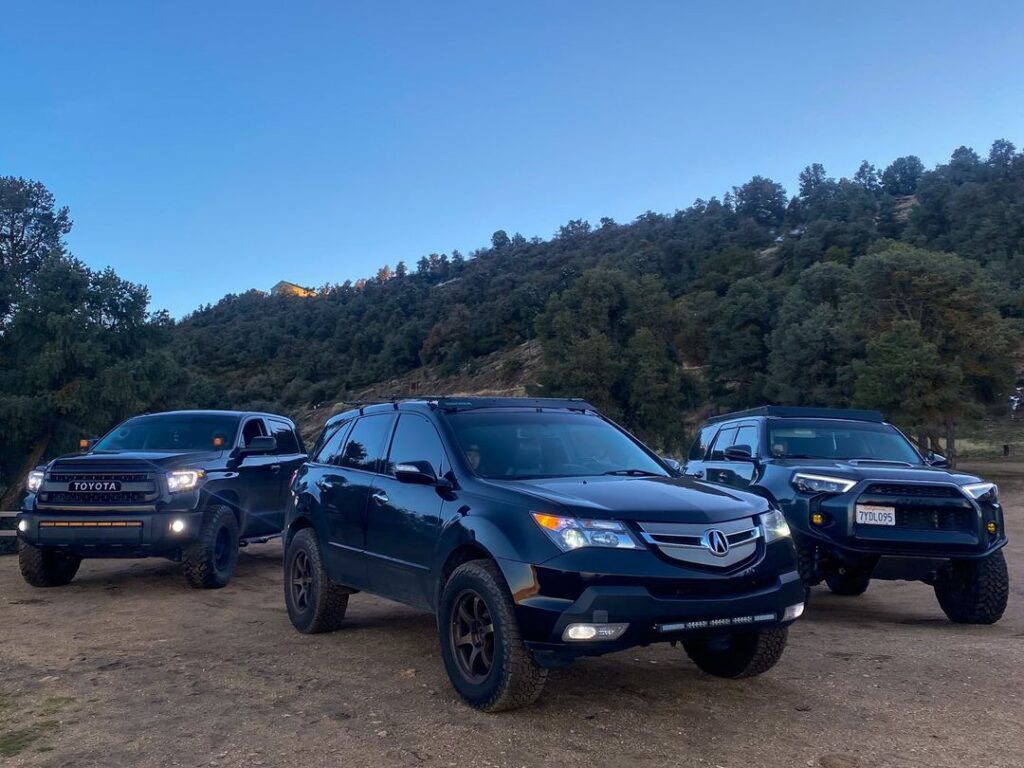 Lifted Acura MDX on 33” Off road Wheels & Overland Style Mods ...