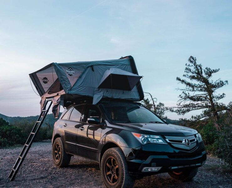 Lifted Acura MDX on 33” Off road Wheels & Overland Style Mods