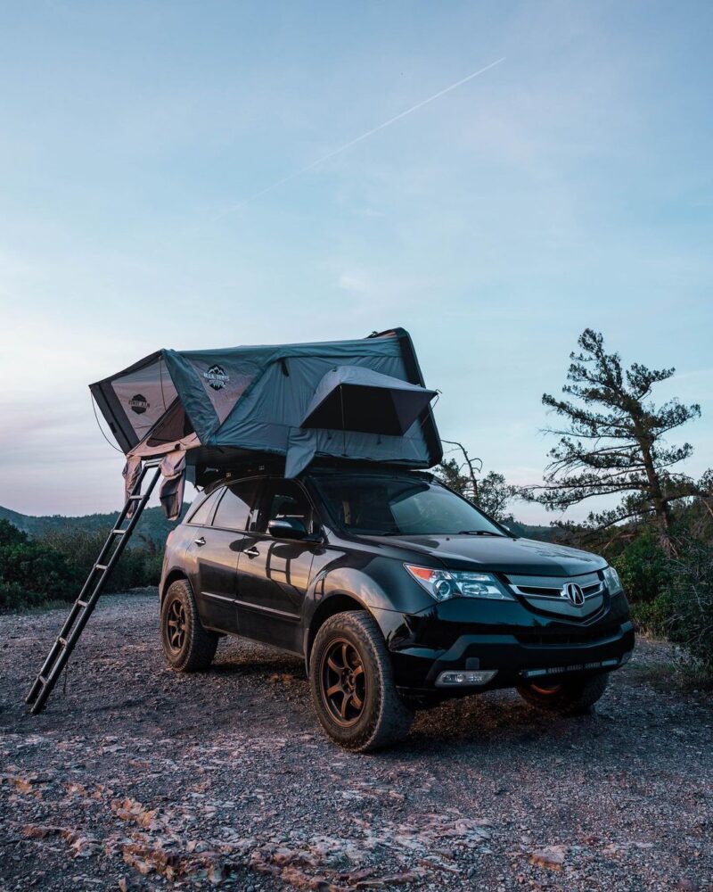Lifted Acura MDX on 33” Off road Wheels & Overland Style Mods
