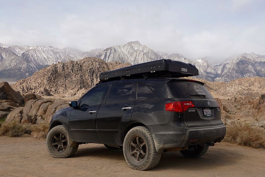 Acura MDX 2 inch lift and 33" Tires: 265/70/18 Falken Wild Peak A/T 
