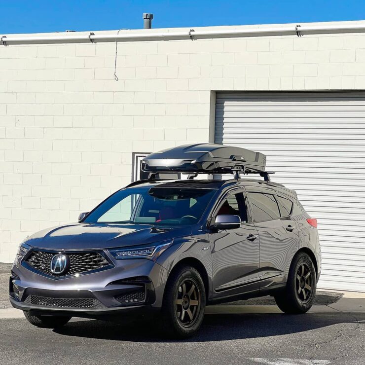 Lifted Acura RDX off road build on 30