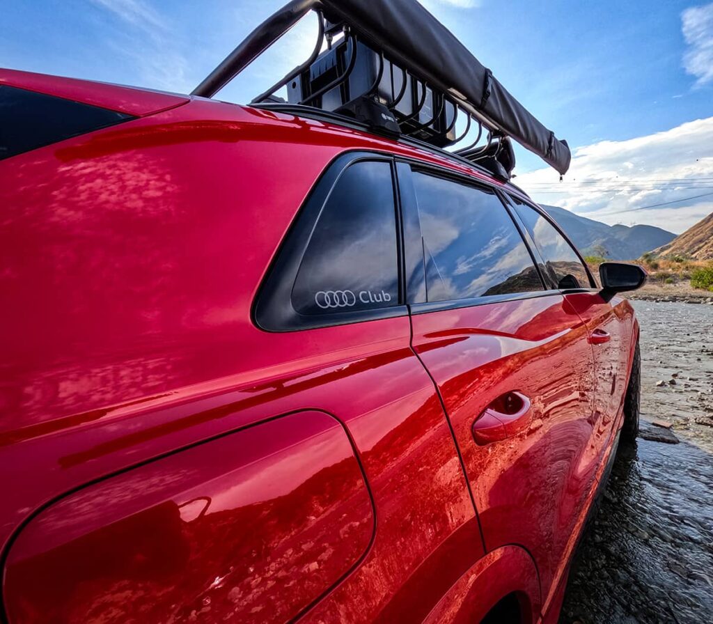 Audi Q3 Off road Overland Build on All Terrain Tires