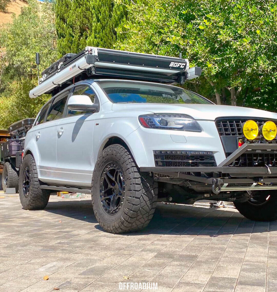 Audi Off road vehicles and overland builds