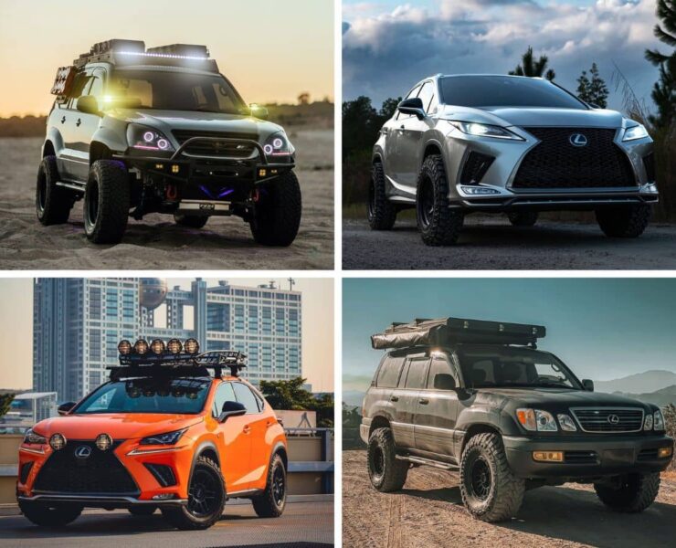 Best Lexus Off ROad SUV & Crossovers with 4WD and AWD